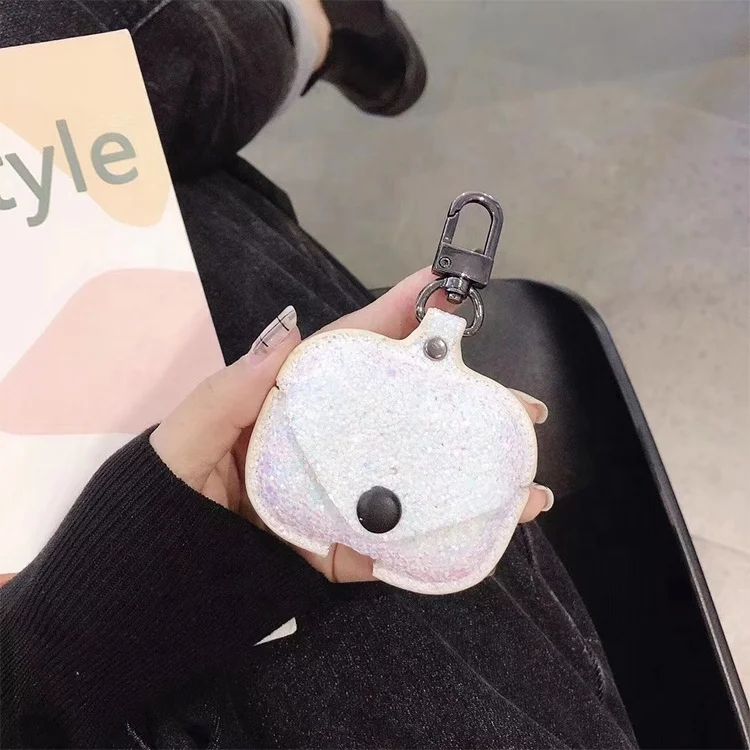 Шикарный Роскошный кожаный чехол для Airpods роскошный Pro