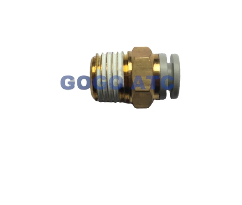 SMC type High quality fittings KQ2H06-M5 O.D 6mm thread M5 male connector one-touch fitting pneumatic fittings High temperature