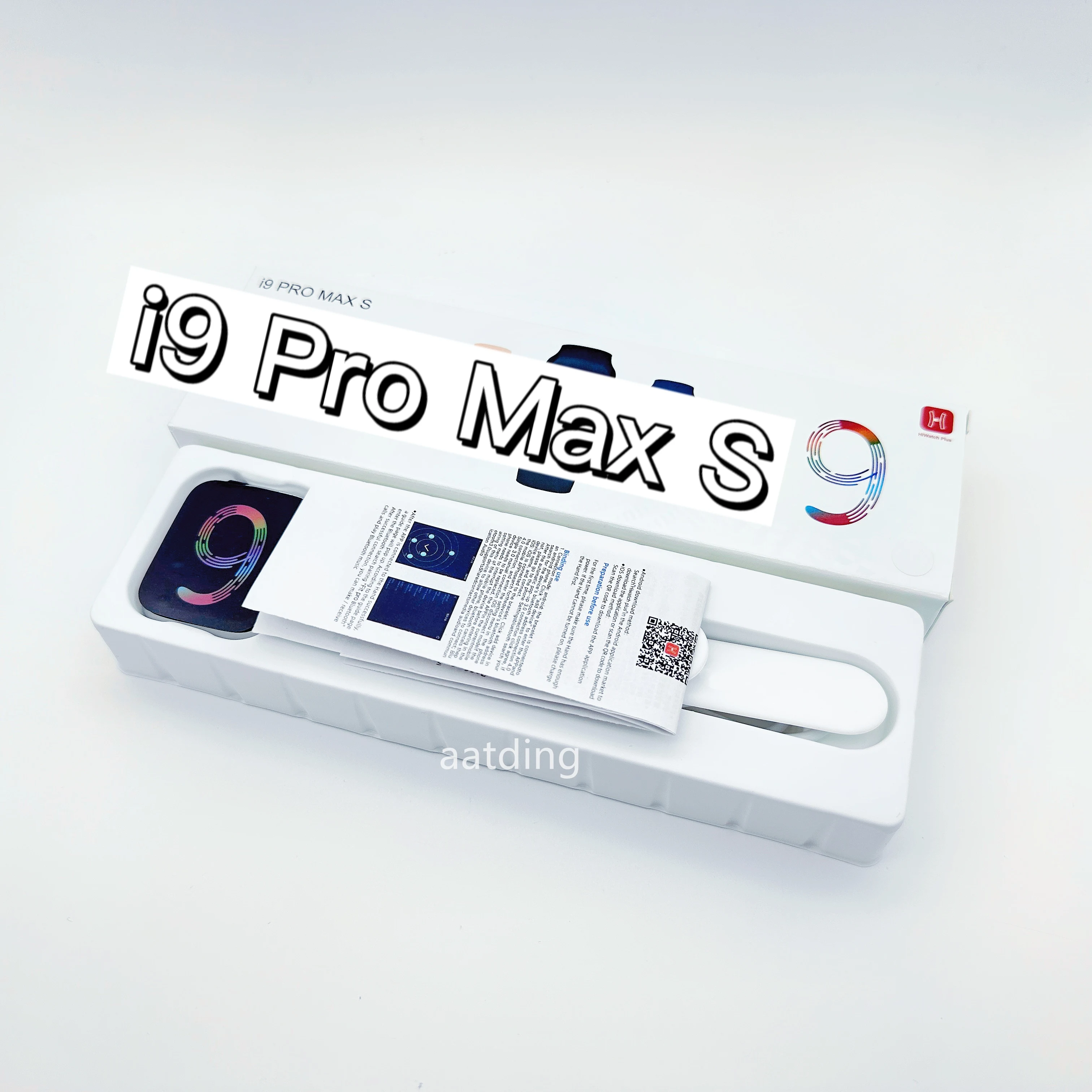 2023 New Reloj Inteligente i9 Pro Max S Smart Watch BT Call Music Series8 Wireless Charger Custom Dial i9promax S Smartwatch