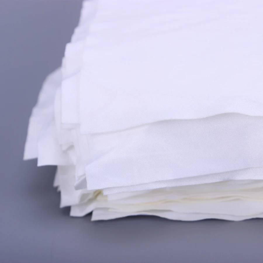Class 1000-100 120 gsm Lint Free Cleanroom Wipes Polyester Wiper For LCD Phone