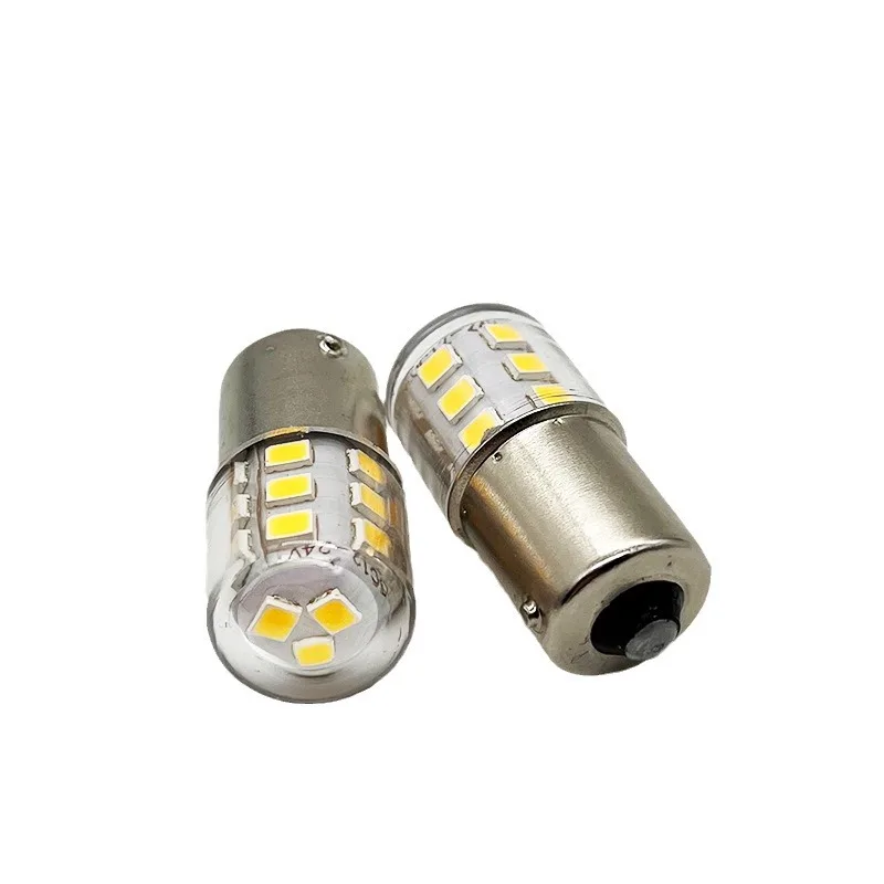 BA15D BA15S 2835SMD 21LED световой индикатор 3 лампы 12 В 24 сигнальный свет