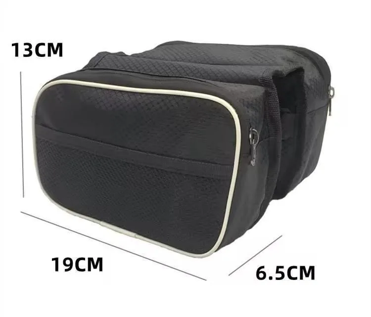Customized Frame Direct Factory Custom Outdoor Waterproof Motorcycle Bike Bicycle Handlebar Storage Bag Front Cycling Frame Bags