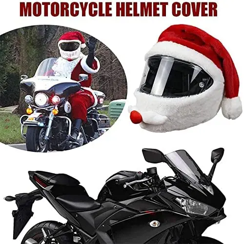 BSCI factory Nativity Hat Decorations 2021 Christmas Motorcycle Helmet Cover