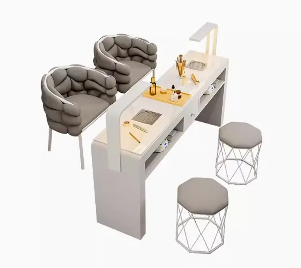 ZY-MT098 Nail manicure table nail station nail table