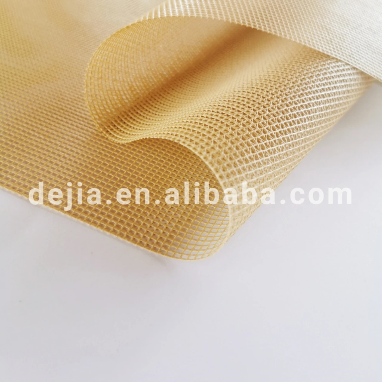 
DEJIA Made PVC Coated Polyester Mesh Fabric in Rolls 