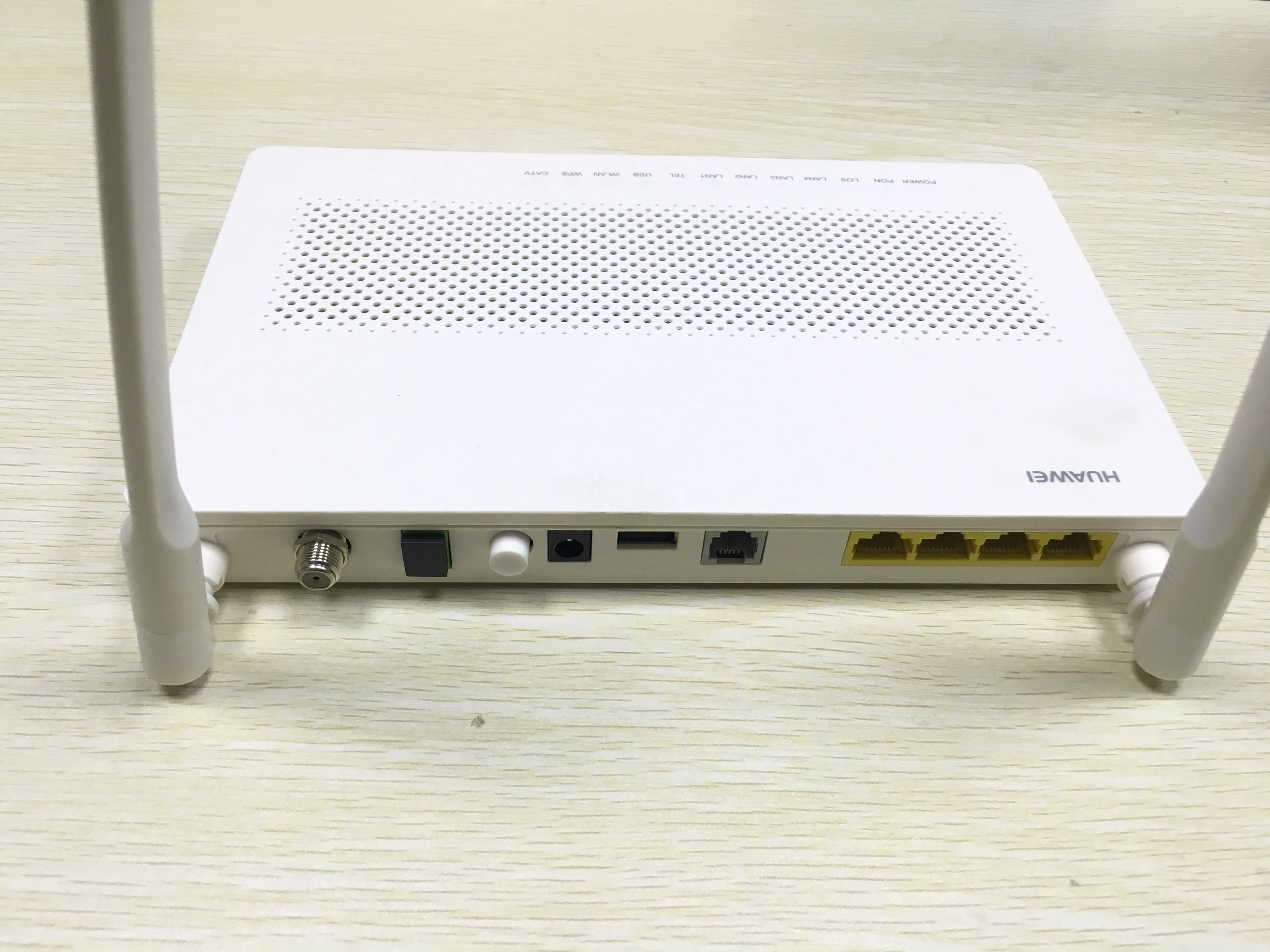  100% оригинальный новый Модем Huawei HG8247H5 Gpon WiFi Ont 4GE + 1TEL 1USB CATV с английским программным обеспечением телекоммуникационное сетевое оборудование