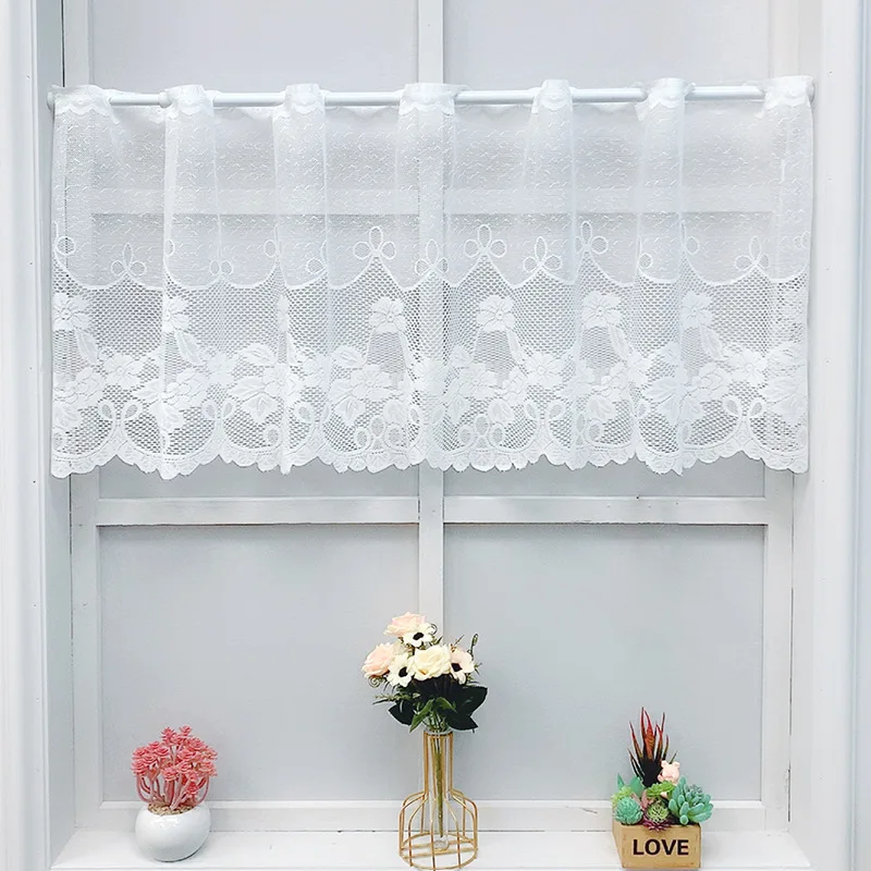 crochet Cafe curtains C47