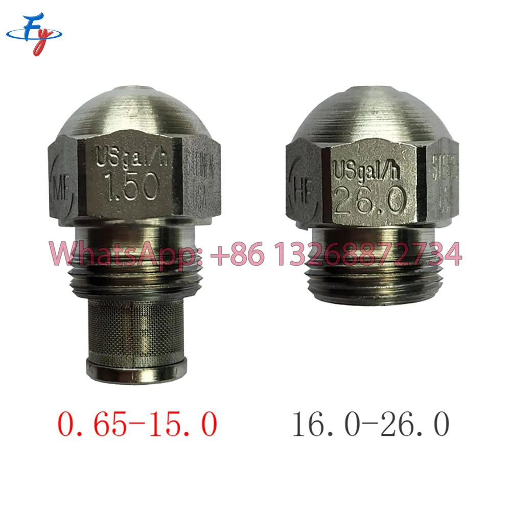 FY 0.65/0.85/1.25 Steinen 60 Degree s Oil Burner Nozzle, Light Oil or Heavy Oil Burner, Waste Oil Burner