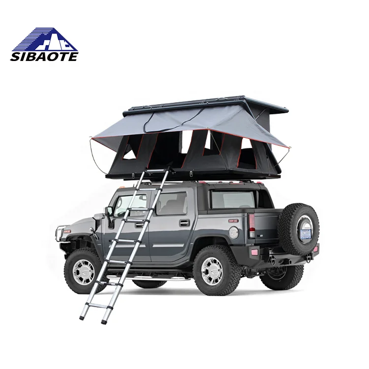 2022 New Style Hard shell Roof Top Tents 3-4person SUV Aluminium Alloy Car Roof Tents