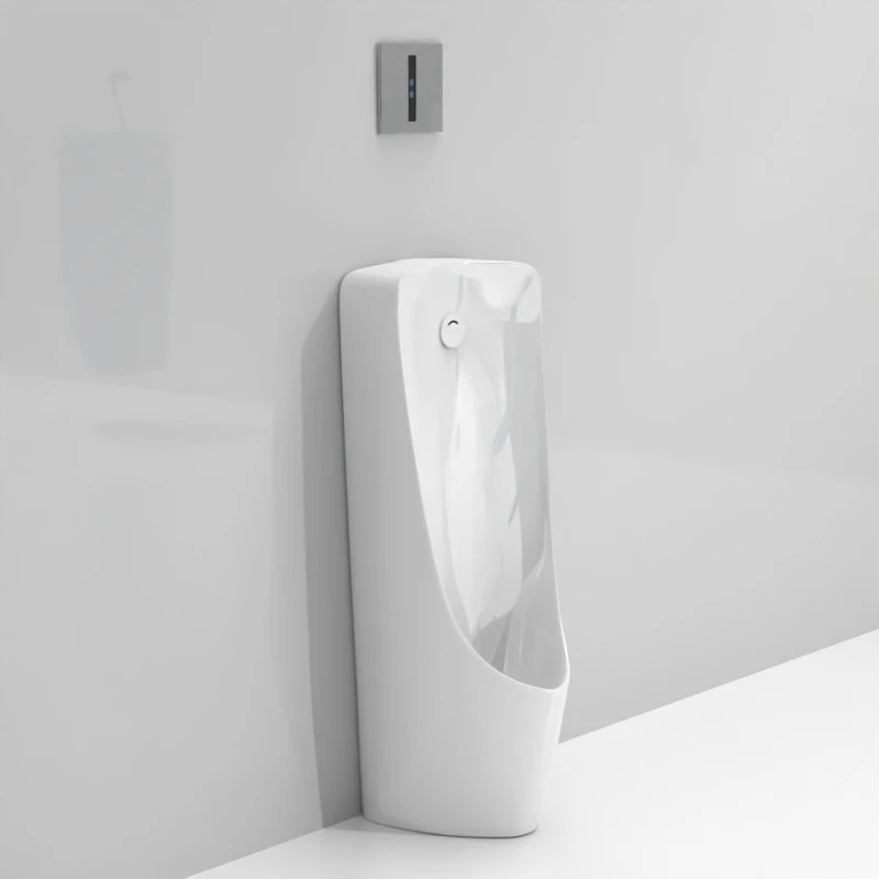 Cheap chinese piss toilet bathroom Wall Mounted Automatic Sensor Ceramic Urinal For Public Places (1600550888986)