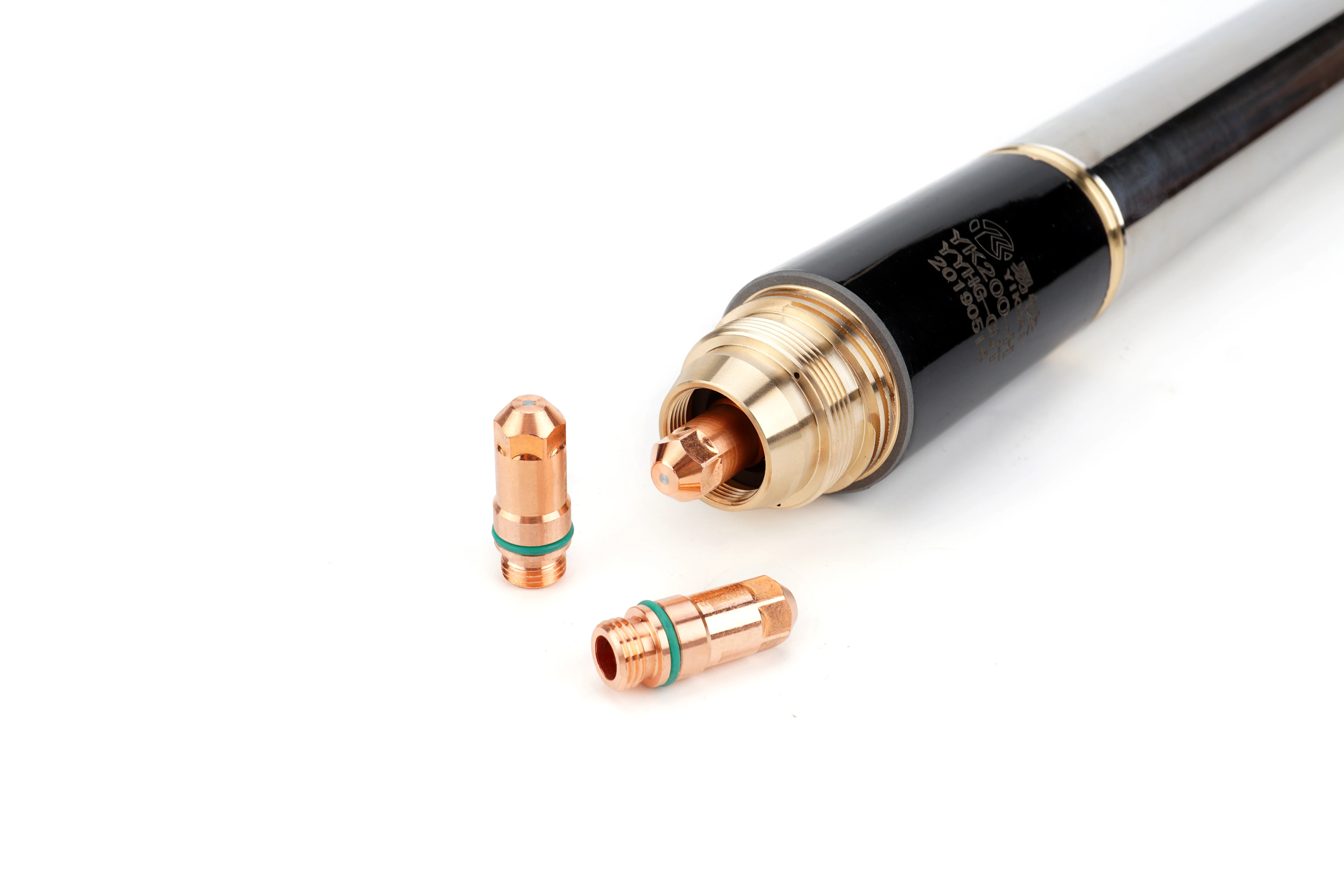 High quality plasma cutting consumable electrode YK200102H for torch YK200H