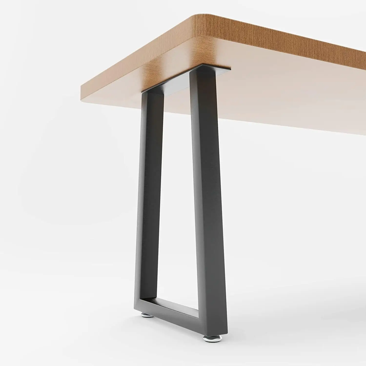 Metal Furniture Table Legs Custom Size Metal Steel Industrial Square Metal Black White Customized Products Modern Table Frame