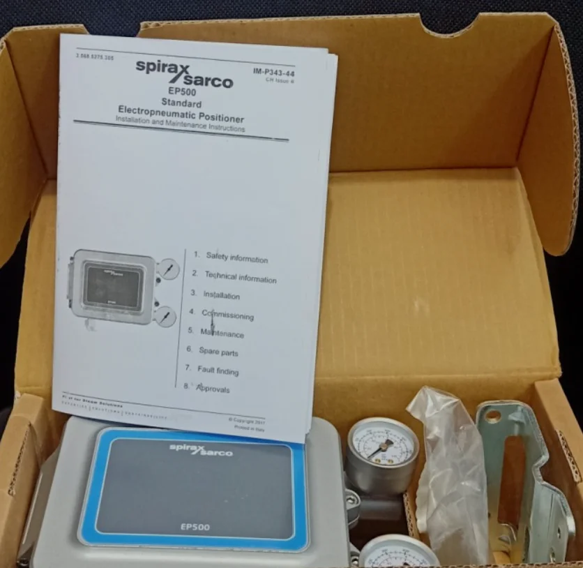 Spirax Sarco SP7 SP400 EP500 Valve Positioner Stock supplier with Chinese actuator as Control Valves