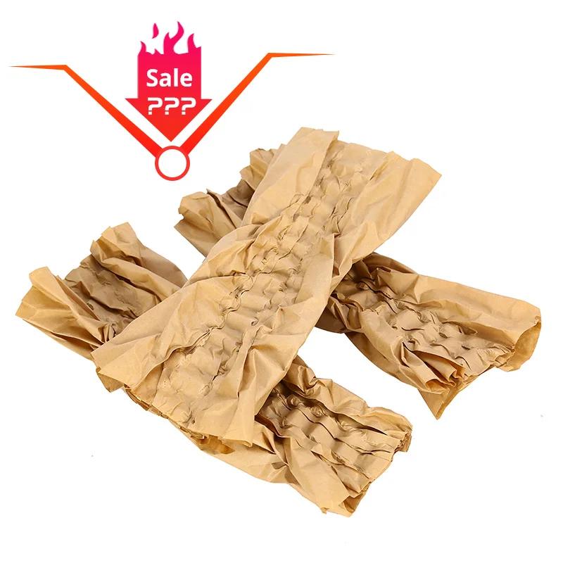 
Бумажная подушка для крафт-бумаги, прессованная Защитная форма края, перерабатываемая многоразовая 