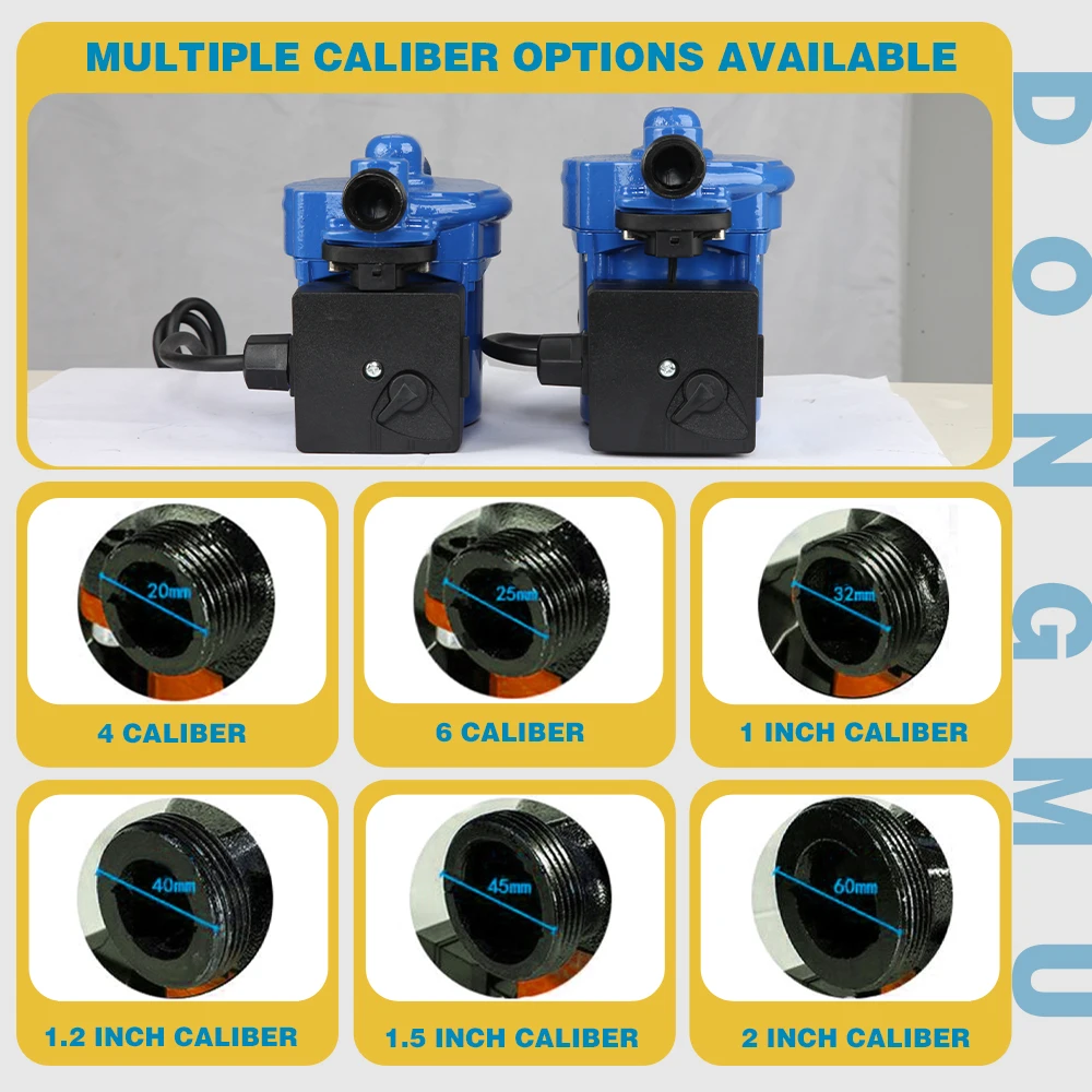DONGMU RS15-9 Hot And Cold Water Pressure Boosting Small Circulation ac 220v Mini Water Pump For Shower