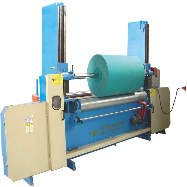 Peeling Machine for Re-bonding Foam with digital control