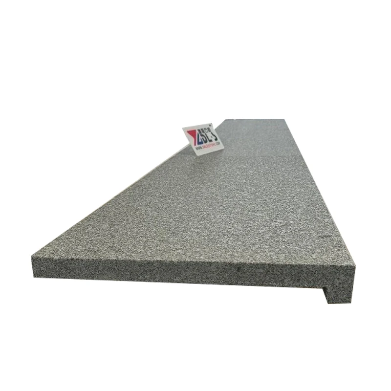 Flamed Brushed Cambodia G654 Drak Grey Granite Swimming Pool Coping Tiles Stone
