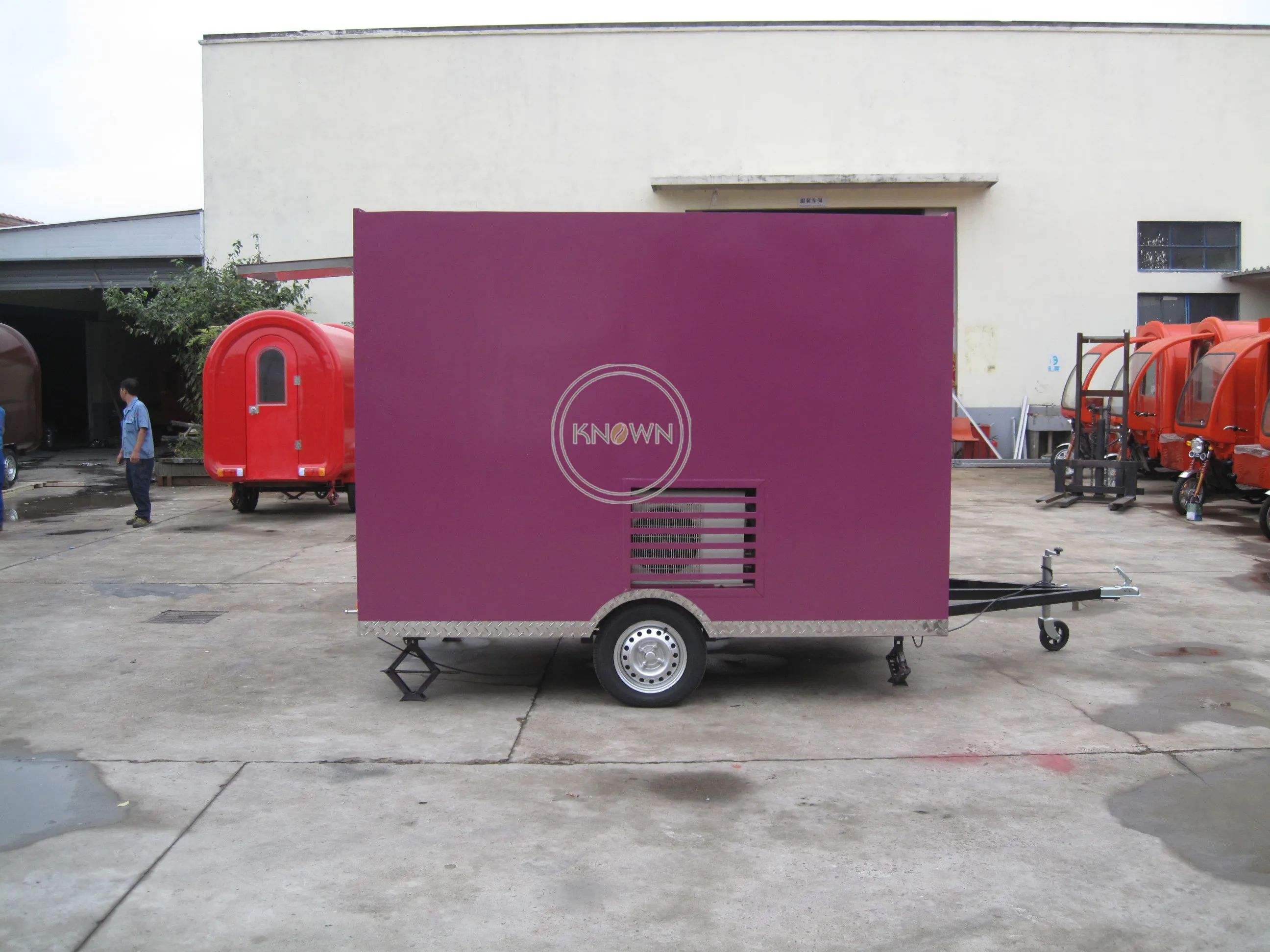 OEM Factory Made Brand New Italian Shaved Ice Cream Frozen Yogurt Cart food truck