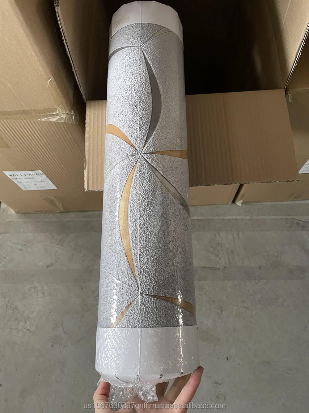 Hot Sale Modern 3D Suede Velvet  Wallpaper Custom Wholesale Papier Peint  Wallpaper Home Decoration Wallpaper For Wall