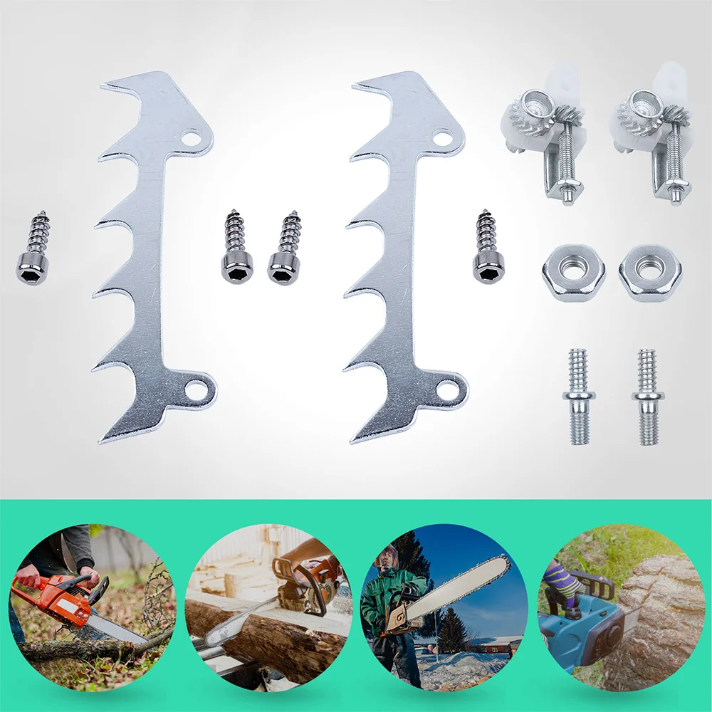 2 Set Bumper Spike Felling Adjustment Nut Screw for Stihl 017 018 MS170 MS180 Chainsaws