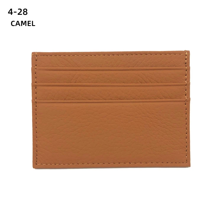 Leather Real Leather Pastel Colours Credit Card Holder Small Card Leather Card Holder Wallet