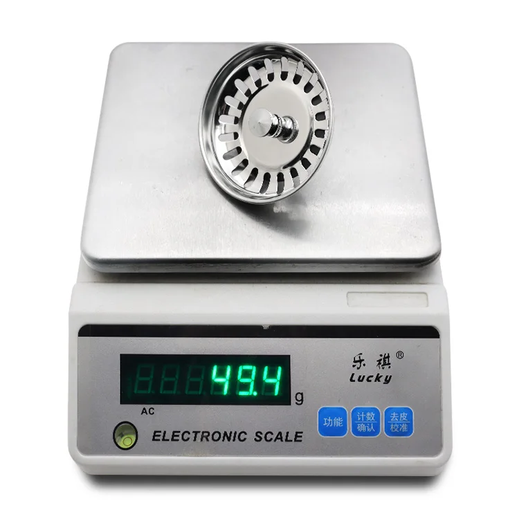 Hot Selling UK  Version 78mm 79mm 80mm 83mm SS304/201 Round Stainless Steel Wastes Sink Strainer Filter