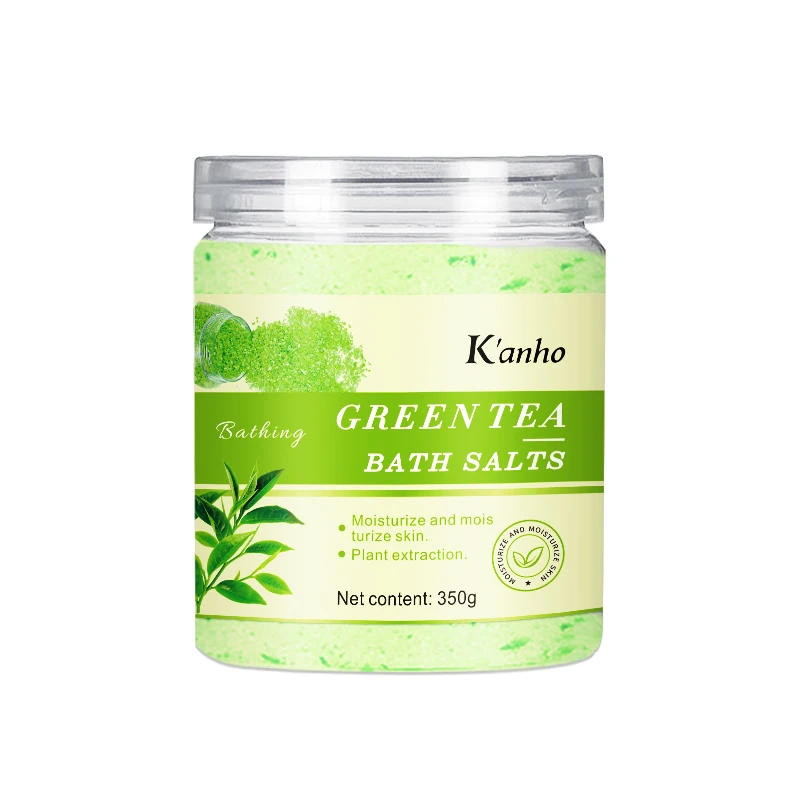 Kanho Green tea bath salt Himalayan ocean Natural no irritation Relax bath Epsom herbal bath herbal sea salt