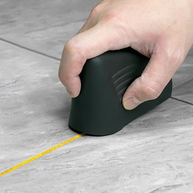 Ceramic tile pointing, beautiful seam filling, rubber tools