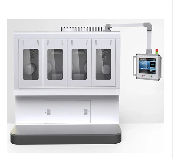 Magnetic Artificial Gemstone Diamond Sapphire Crystal Multiple Line Sawing Cutting Machine