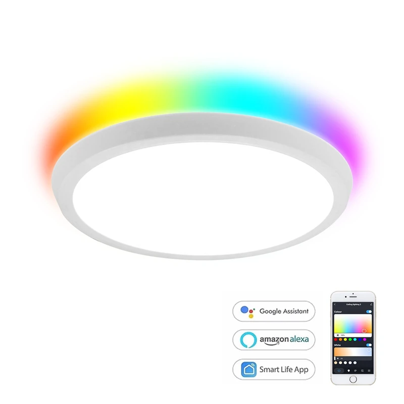 Rgb China Rohs Dimmable Multiple Modern Fixtures Panel Sitting Living Room Lamp Ceiling Lights