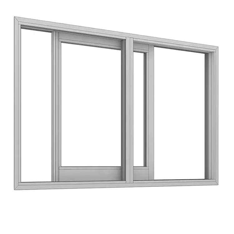 Baivilla, модное двухстворчатое складное окно с двойным остеклением