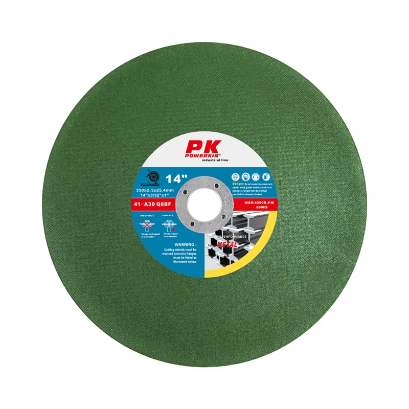 Factory Wholesale 14 Inch Double Net Cutting Disc For Cast Iron Metal and Inox Resin Bonded Abrasive Disc Cut Off Discs