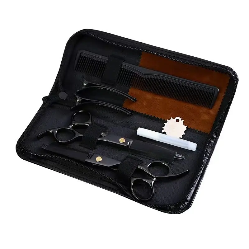 Hot sale hair cutting set for salon Professional Hair Scissor For Barber Shop Razor Cut