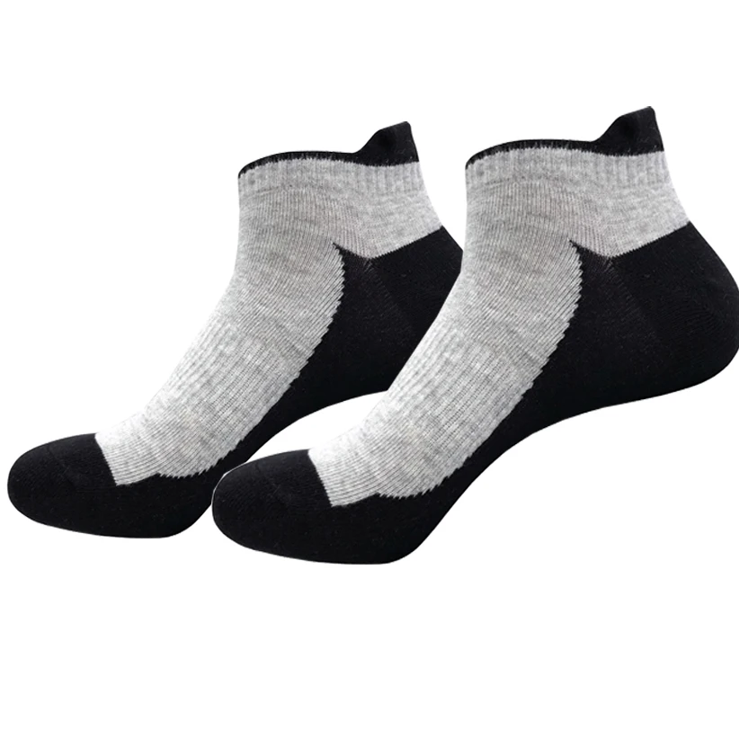 Wholesale marathon cotton breathable design your logo mens best short anklet running socks to stop blisters