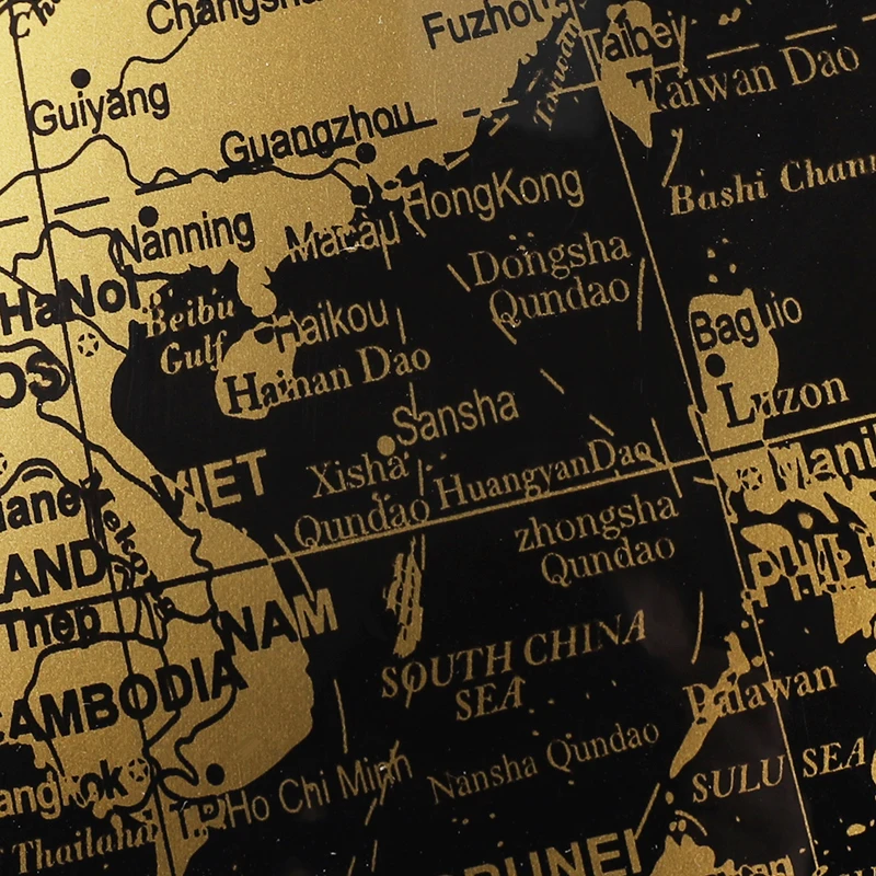 
Promotional Top Quality PVC surface universal metal base 25cm antique world globe for home decoration 