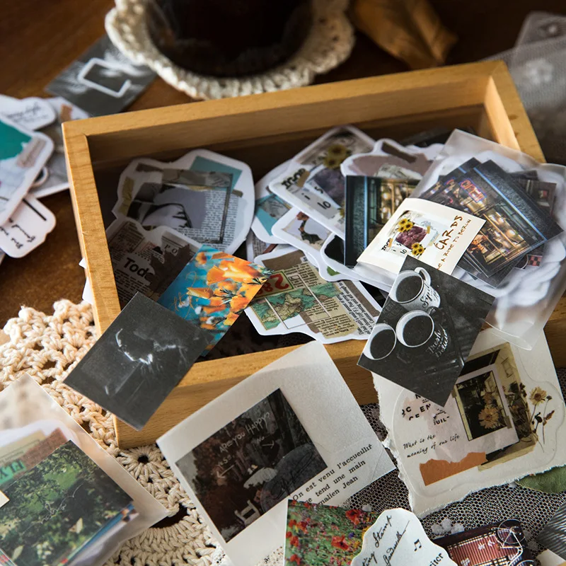 Scrapbook Stickers Doraking DIY Decoration Travel Stickers Life Set for Travel Case, Planners, Calendars, Notebooks, Journal