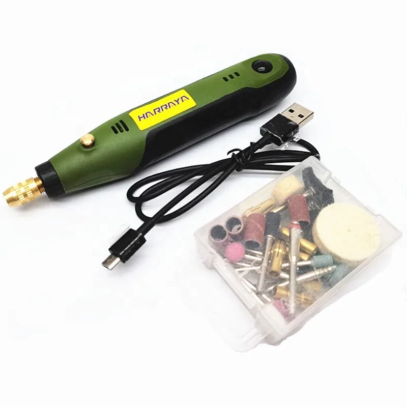 Мини фрезерная почвообрабатывающая машина инструмент DIY Дырокол P500-23 Регулируемая скорость литиевая батарея перезаряжаемая миниатюрная электрическая дрель