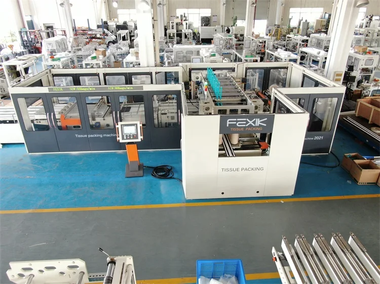 FEXIK Toilet Paper Manufacturing Machine Toilet Paper Maker Paper Towel Production Line