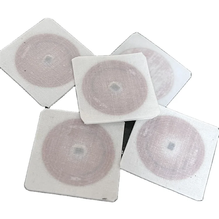 Custom data written die cut iso14443a 13.56mhz 28mm nfc sticker printable with qr code