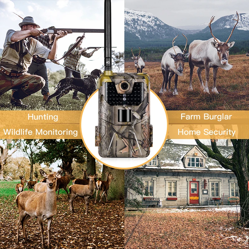 Best Sales 2G GSM MMS SMTP Hunting Trail Photo Trap Wildlife Waterproof Wireless Infrared Camera HC-900M