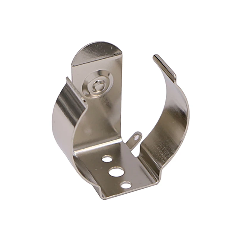 Custom Nickel Plated Metal Touch Spring Metal D Battery Clip SMT SMD D, , 32650, LR20 Battery Holder Contact