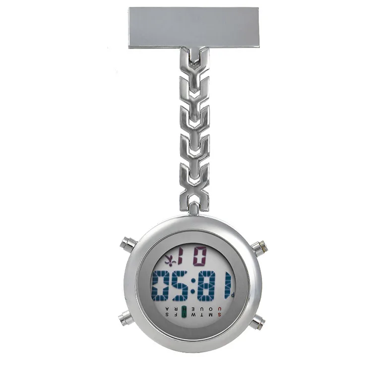 Портативные цифровые часы высокого качества с логотипом на заказ для медсестер, новинка, оптовая продажа, часы для медсестер, Прямая поставка