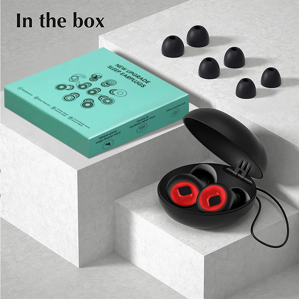 Wholesale Custom Logo Sound Reducing Safety Hearing Protection sleeping Silicone Earplugs Ear Plugs For Sleeping