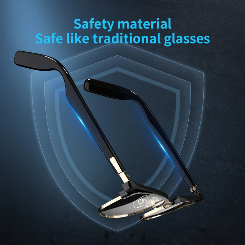 BT5.3 очки для режима «свободные руки» с магнитной оправой, умные очки, солнцезащитные очки, TWS аудио динамик, новинка 2023, модные солнцезащитные очки с музыкой