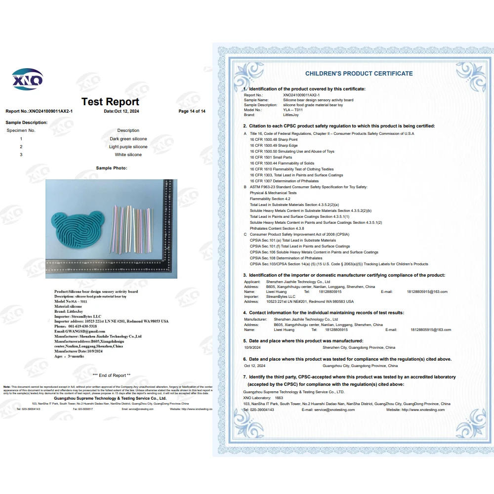 2024 New Kids Toy Magic Double Side Calm Down Fidget Toy kids children baby CPC Silicone Sensory Activity Board