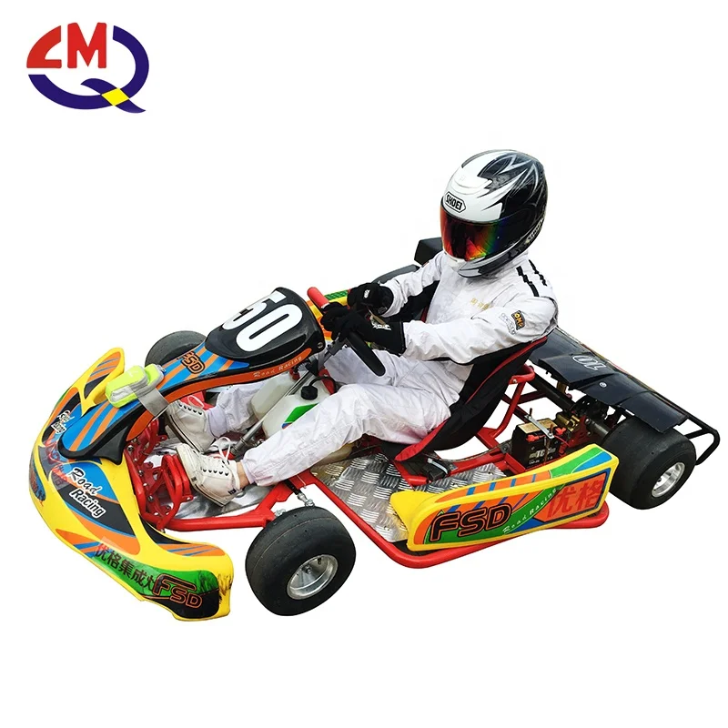 Crazy adult racing kart cars exciting fun electric power go kart