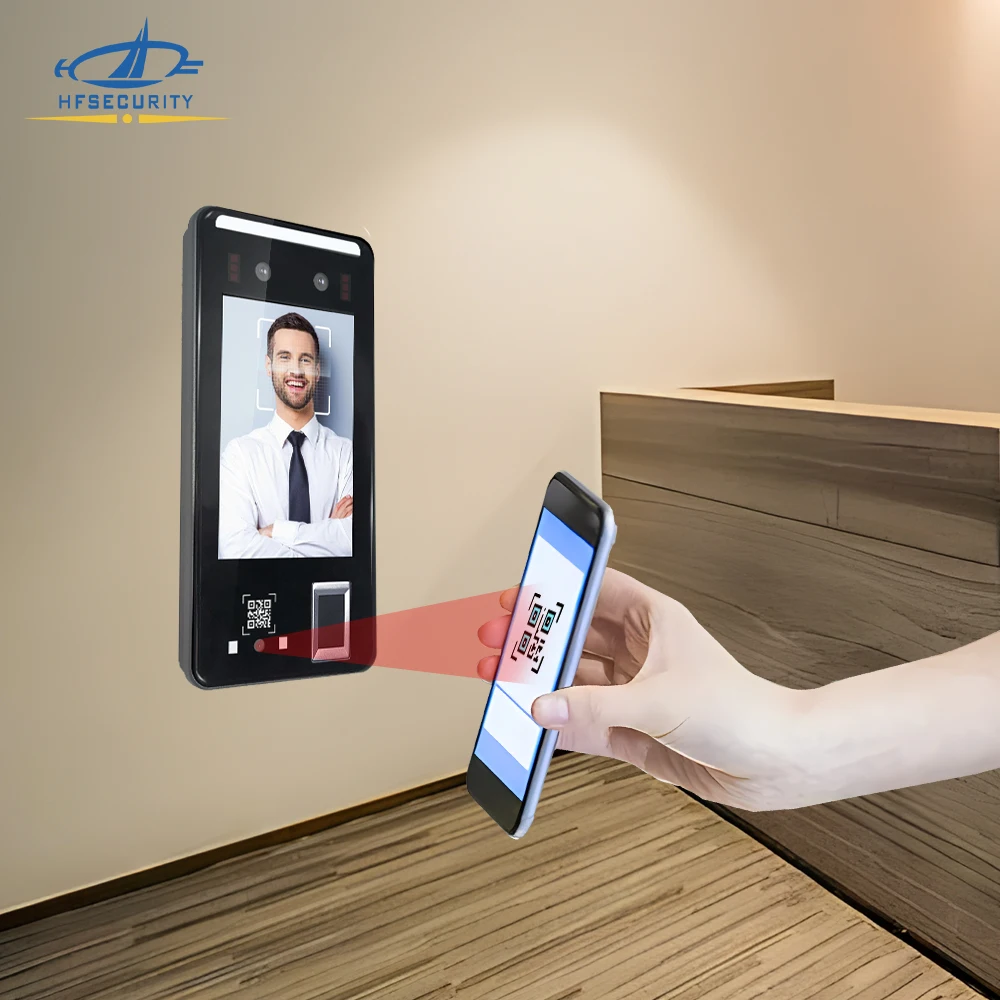 HFSecurity FR05  Biometric Android Face Fingerprint Access Control For Payroll System Cloud API document Cloud Server