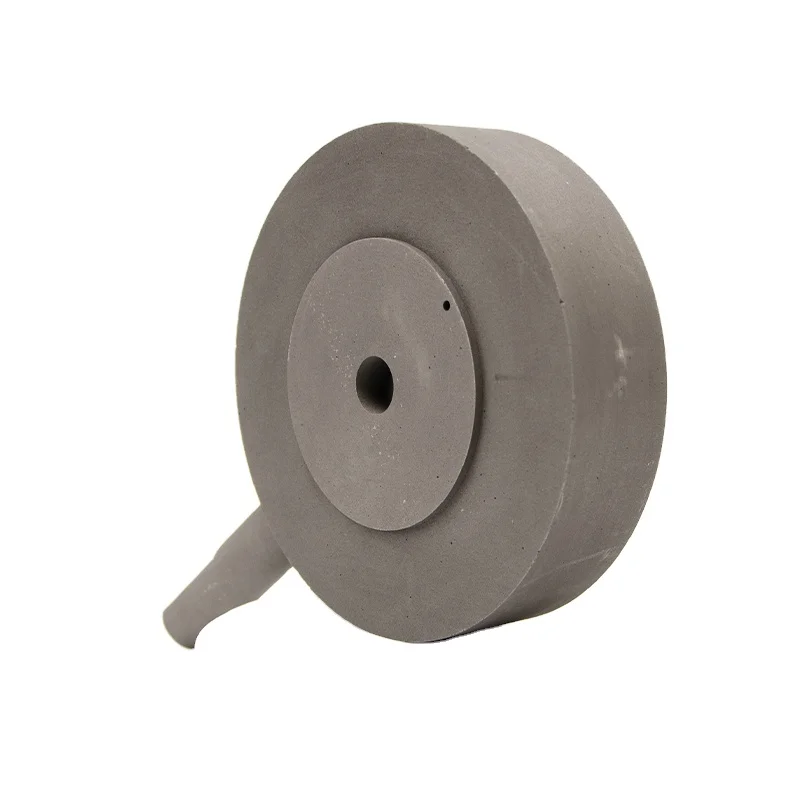 Customized graphite nozzle seat precision machining isostatic pressing graphite mold for smelting gold silver copper