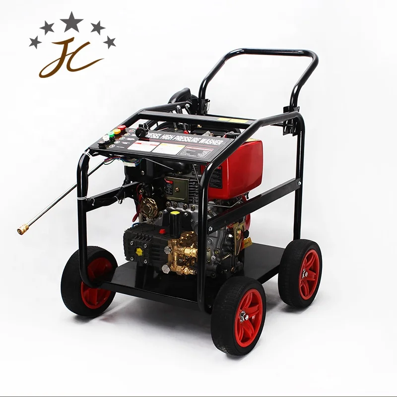 Taizhou JC 300D 15L/min 250Bar 10HP Автомобильный Очиститель дизельный двигатель для холодной воды мойка высокого давления