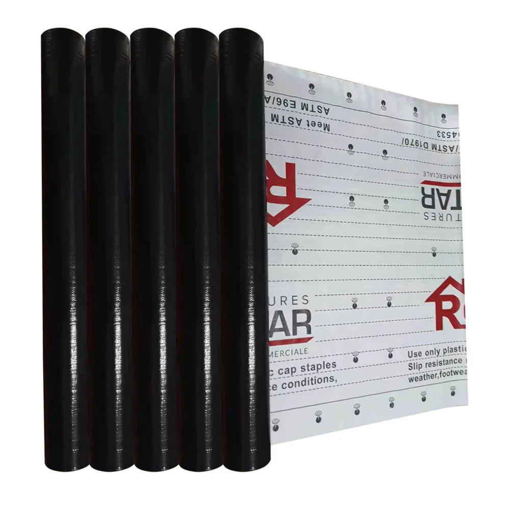 High Quality UV Resistant Anti-slip Waterproof Membrane Roll Roof Synthetic Underlayment